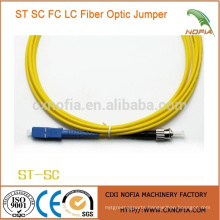 Hot selling SC/LC/APC/ST/FC Fiber Jumper Optic Fiber jumber cables